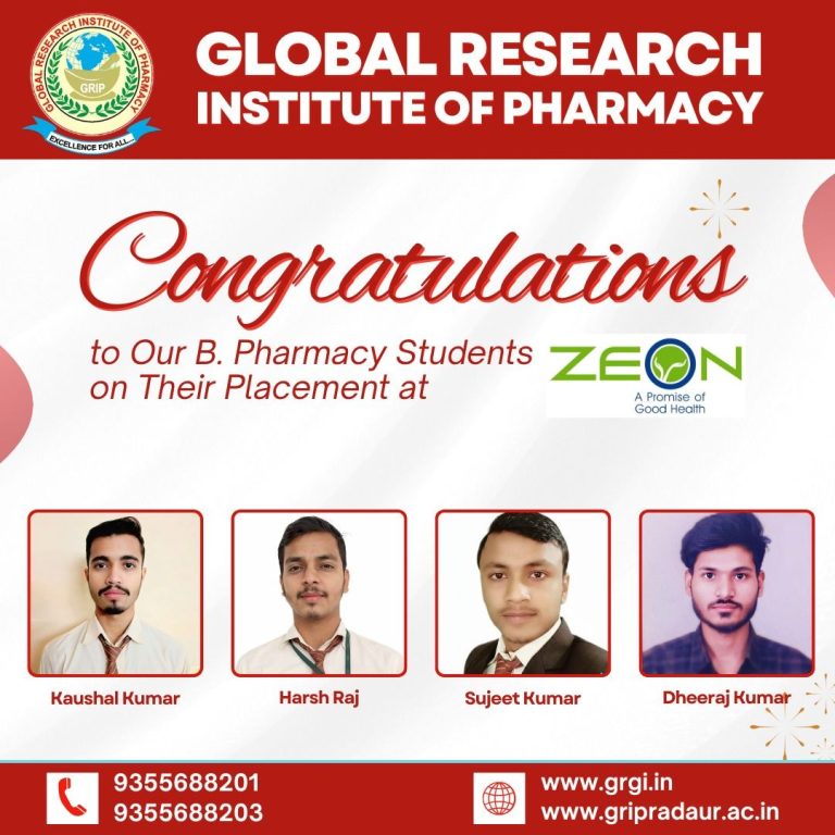 Heartily Congratulations to our selected students