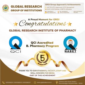 GRIP Ranked #5 in Haryana – A Proud Moment for the GRIP Family!